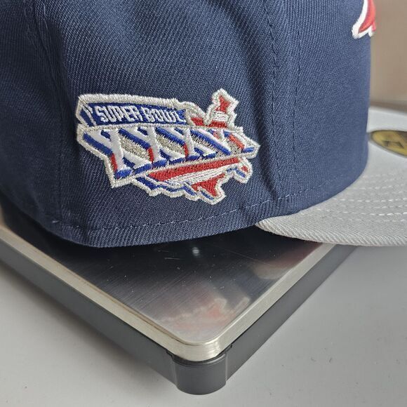 Hat Club Size 8 Patriots NFL Pinky Collection Pink Bottom NOS Super Bowl 36‎ - Picture 5 of 12